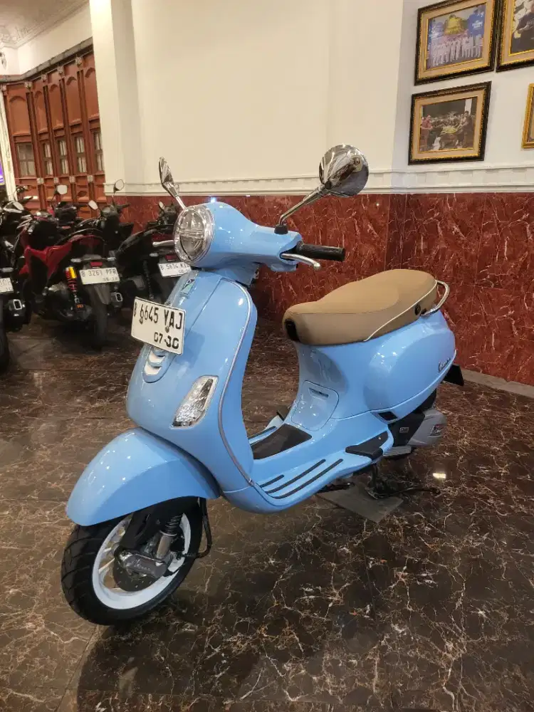 SELES CE KOM DP 1 JT VESPA LX 125 I GET 2025 MOTOR GRES KAYA BARU