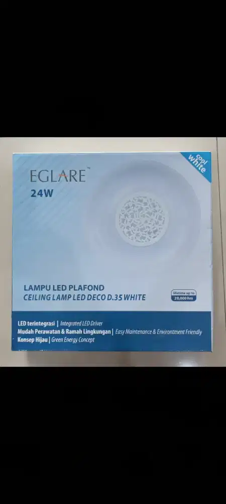 EGLARE Lampu LED hias plafond