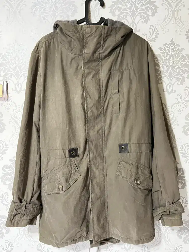 JAKET PARKA ARMY HOODIE