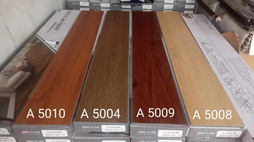 Lantai Motif Kayu Akira SPC – Tahan Lama, Nyaman & Elegan