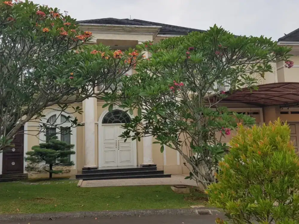 RUMAH MEWAH DIJUAL DI FONTAINEBLEAU GOLF RESIDENCE BSD