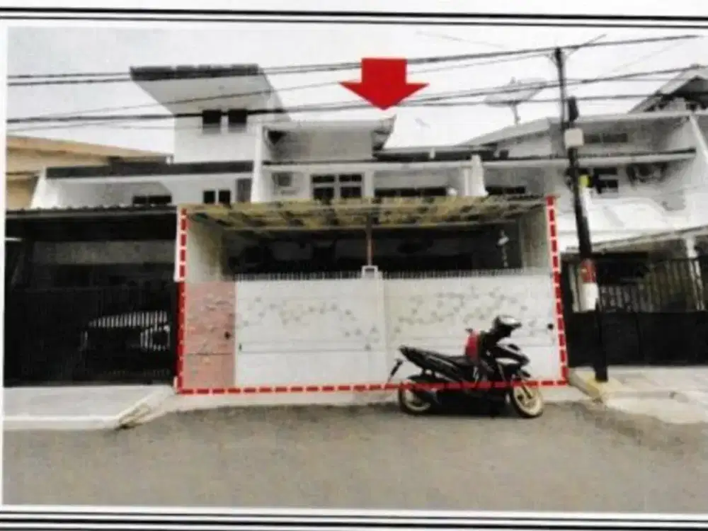 DiJual Lelang Rumah Jalan Janur Asri Kelapa Gading, Jakarta Utara