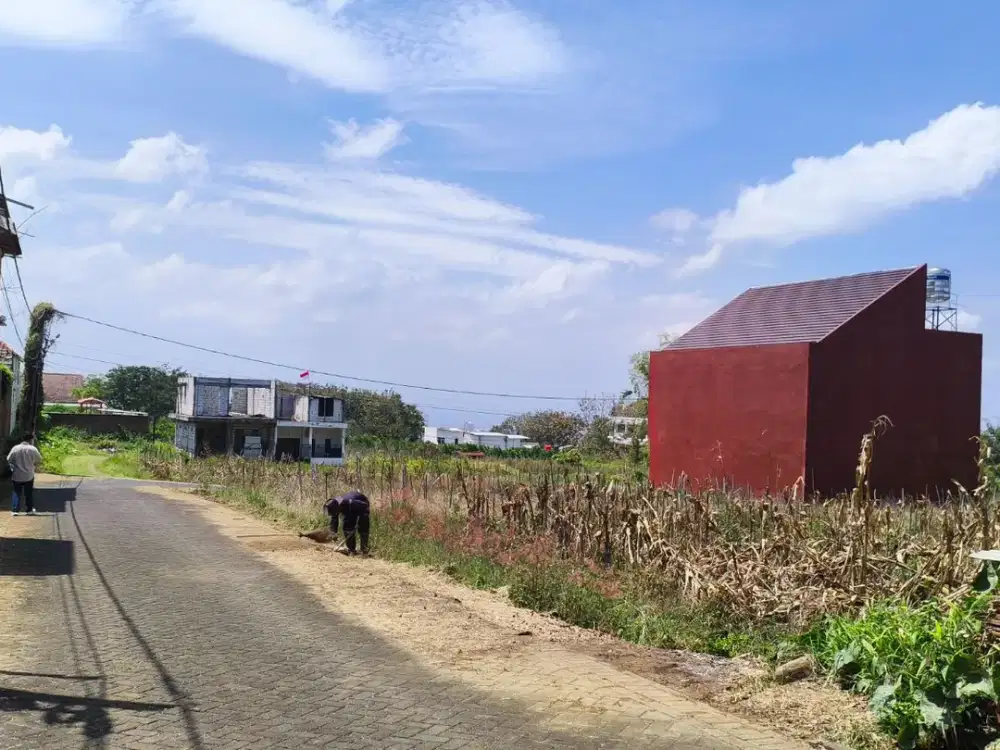 Tanah Kavling Kota Malang Siap Balik Nama daerah Merjosari dekat Kampus UB