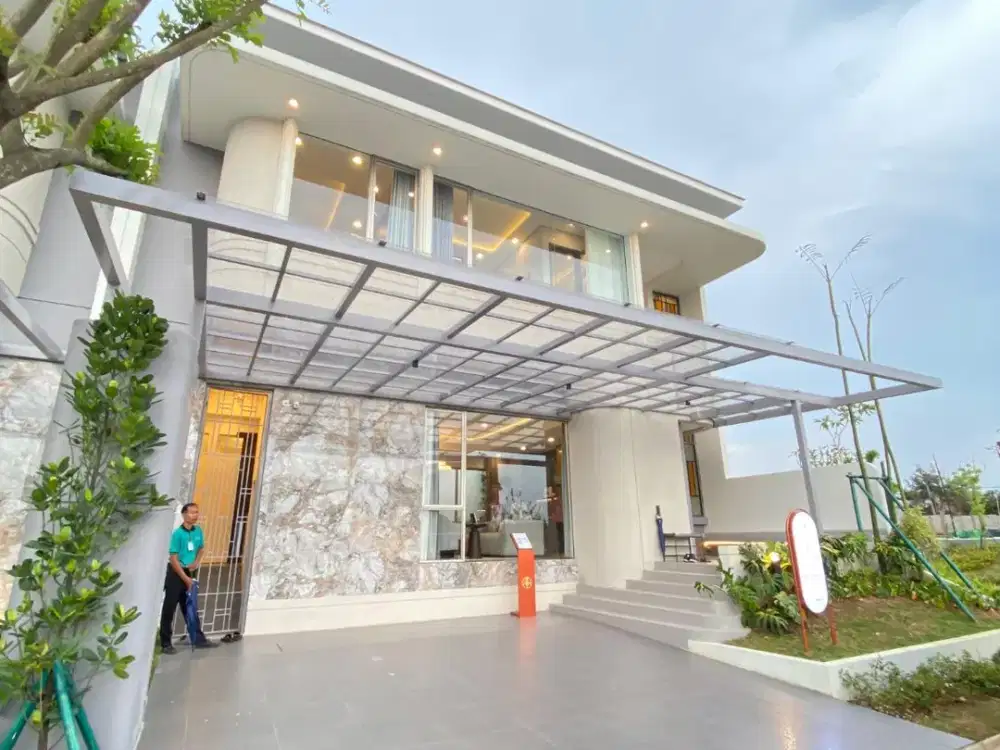 Rumah Mewah Hadap Danau Cluster Fontis at Lacovia Citra Garden Serpong