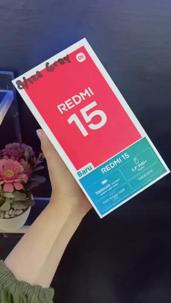 Redmi 15 8/128gb new