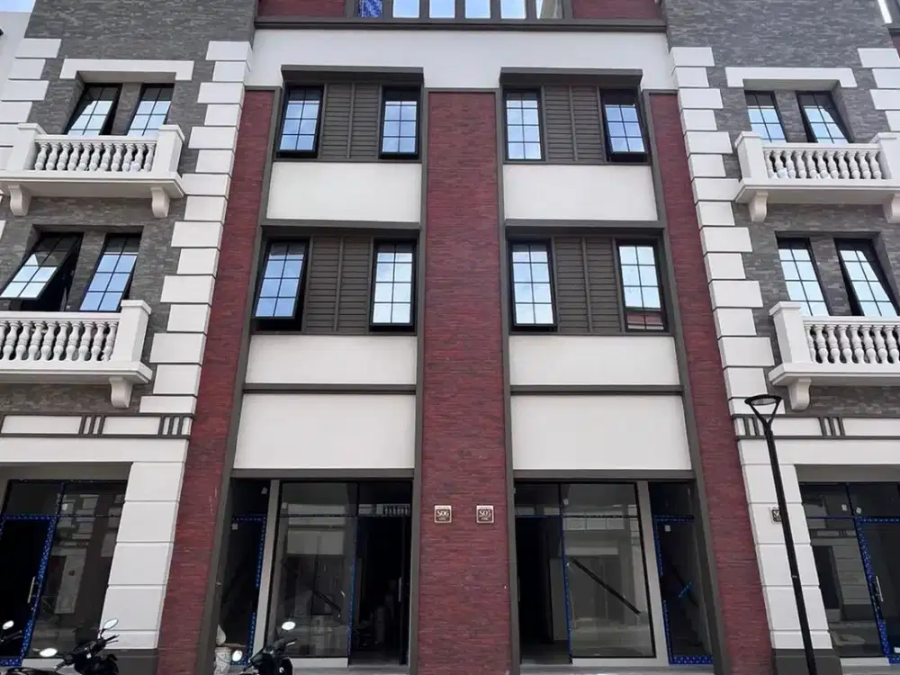 DISEWAKAN RUKO OSAKA PIK 2 TIPE DUA MUKA VIEW DANAU SIAP PAKAI TERMURAH