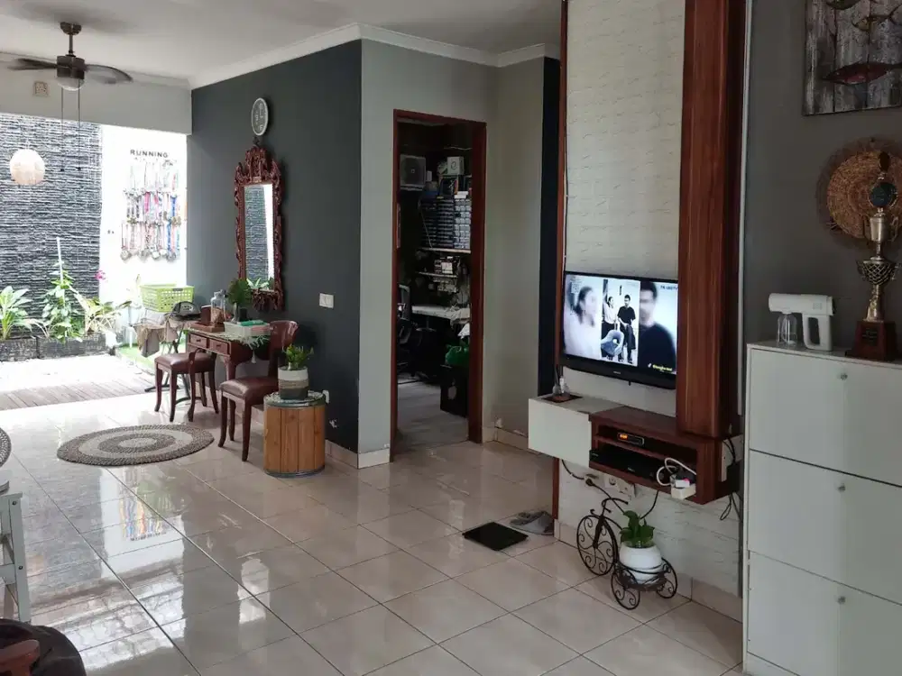 Rumah di BSD, Cluster Vineyard The Green, 3+1 KT, Fully Furnished