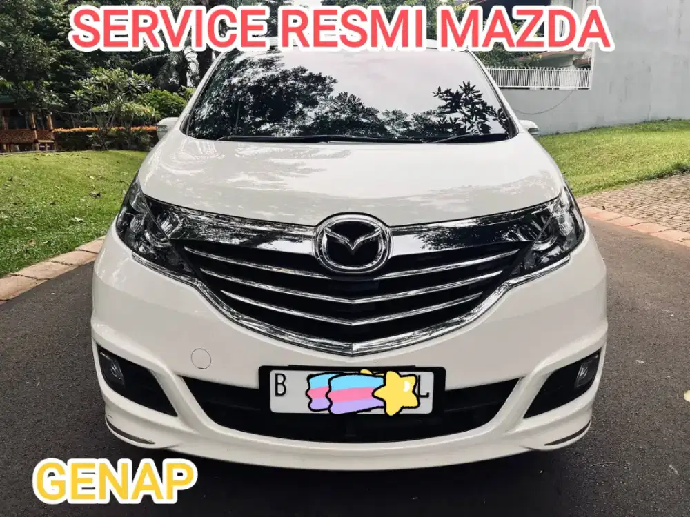 MAZDA BIANTE 2.0 SKYACTIVE 2017 PUTIH SERVICE RECORD MAZDA RESMI