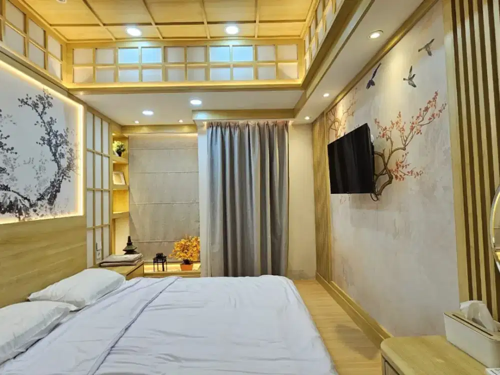 Disewakan Cepat Apartemen Tokyo Riverside Pik2 Tipe Studio Full Furnish 25jt/thn