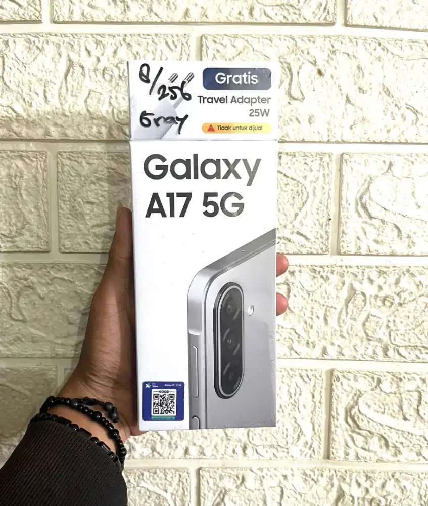 NEW Samsung A17 5G 8/256 Segel Box
