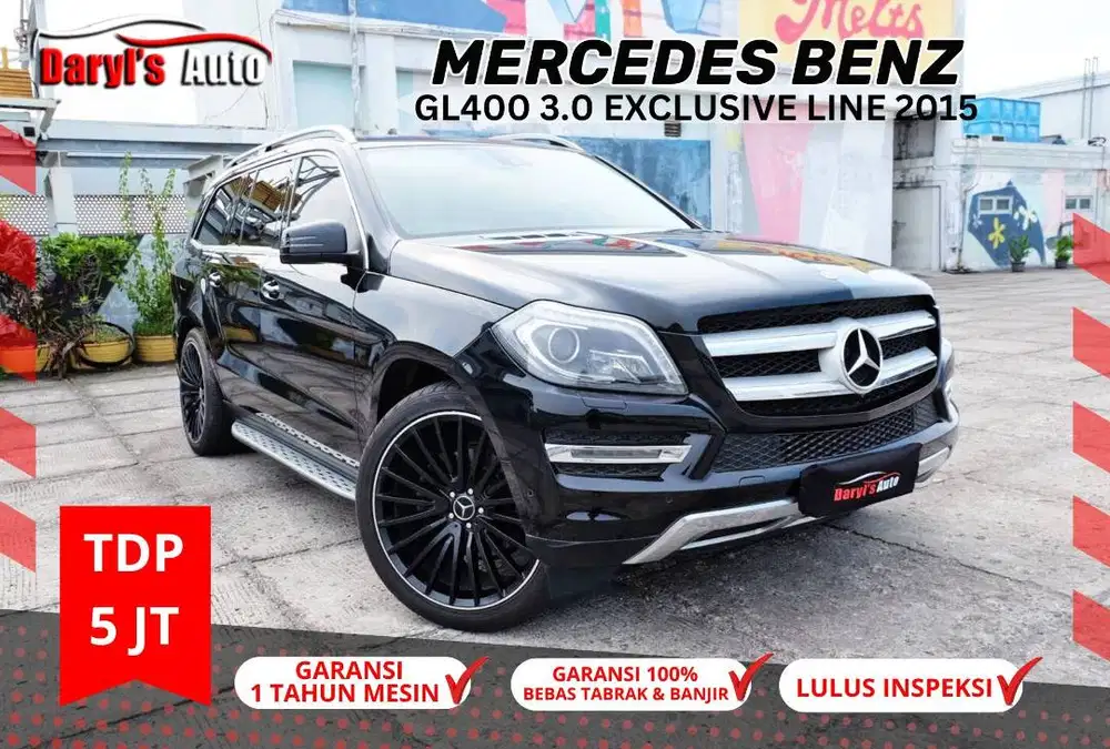2015 Mercedes Benz GL400 GL 400 3.0 Sunroof Tdp 5jt