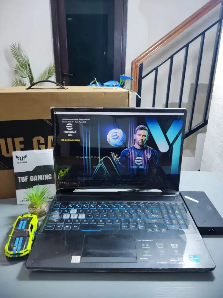 Laptop ASUS TUF DASH F15 FX506HEB NVIDIA RTX 3050 FULSET BOX