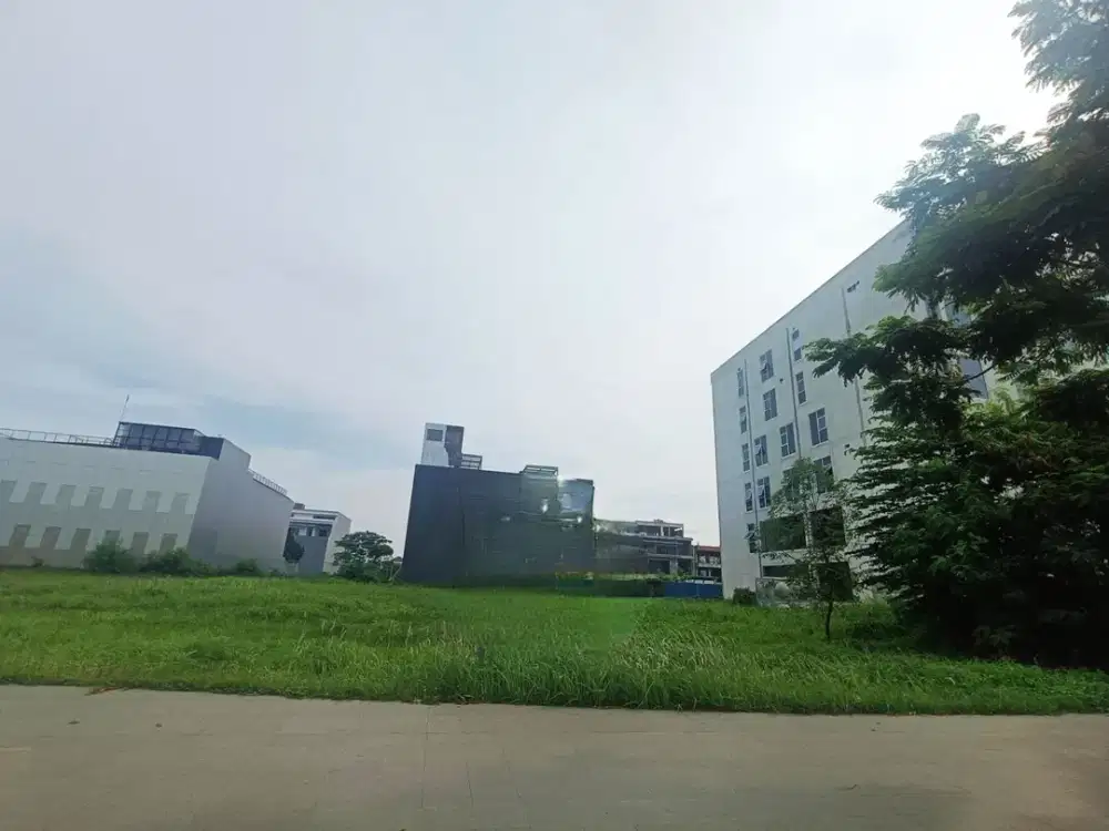 Kavling Komersial Kawasan CBD PIK 2 35x48 1692m2 Hadap Jalan Raya