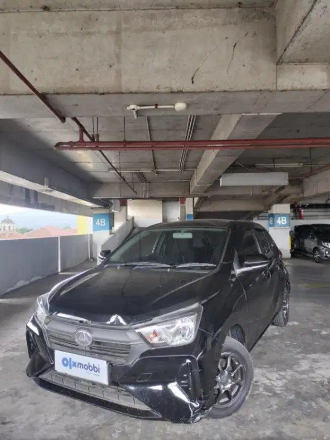 Like New - DAIHATSU AYLA 1.0 X BENSIN A/T 2023 HITAM