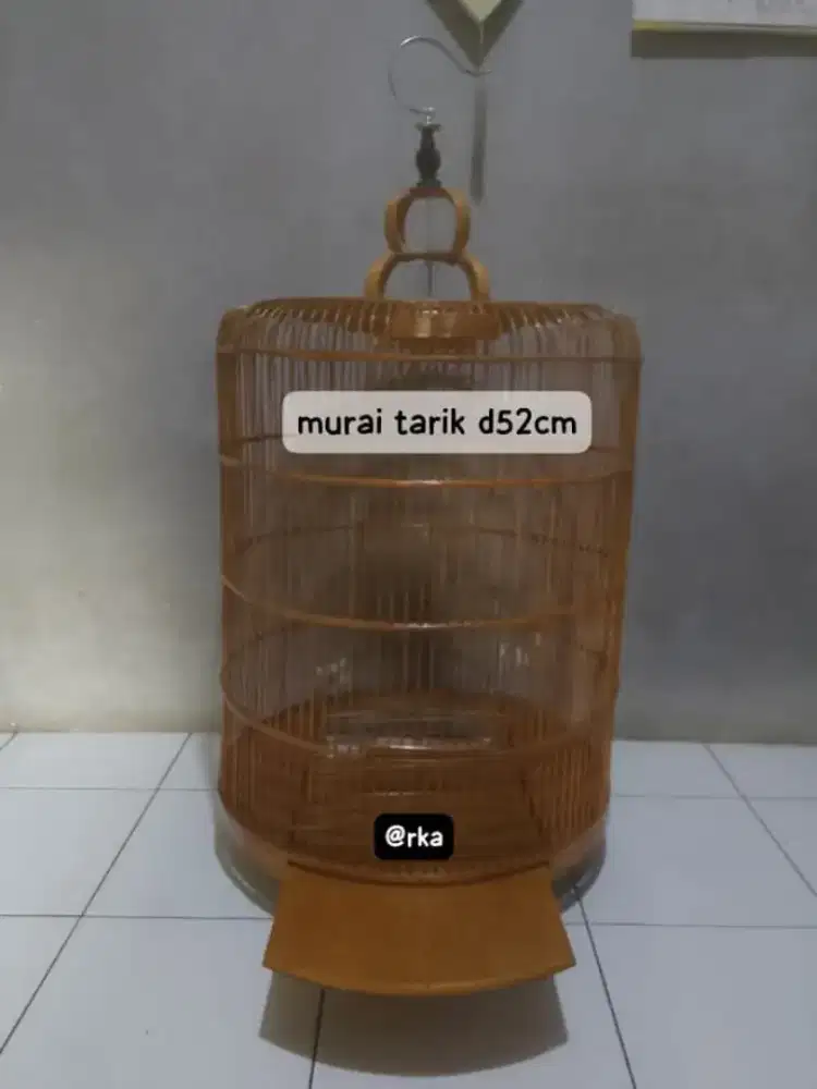 sangkar murai tarik plistur d52cm pondok cabe