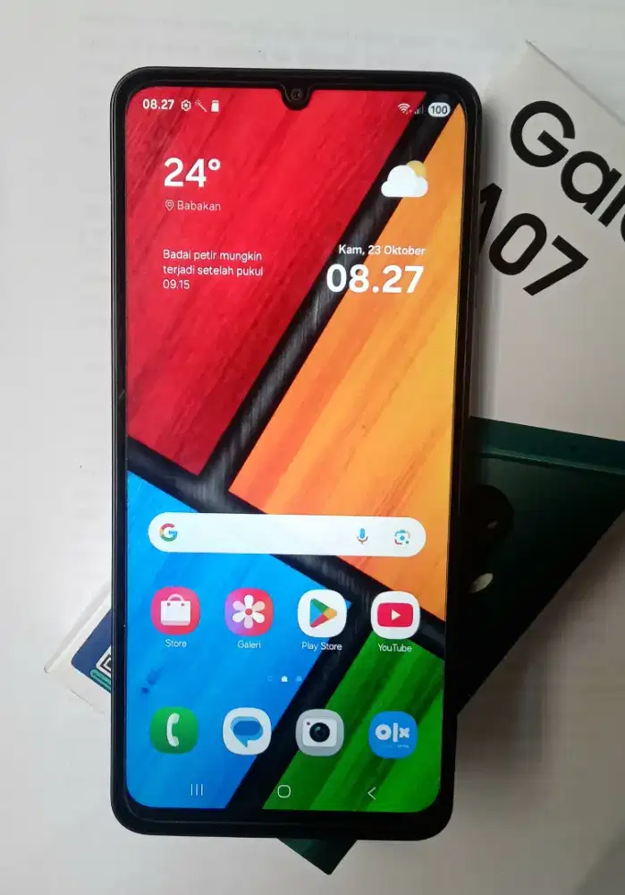 Samsung A07 [Ram 4+4/64, kamera 50MP] Like New baru 2 bulan
