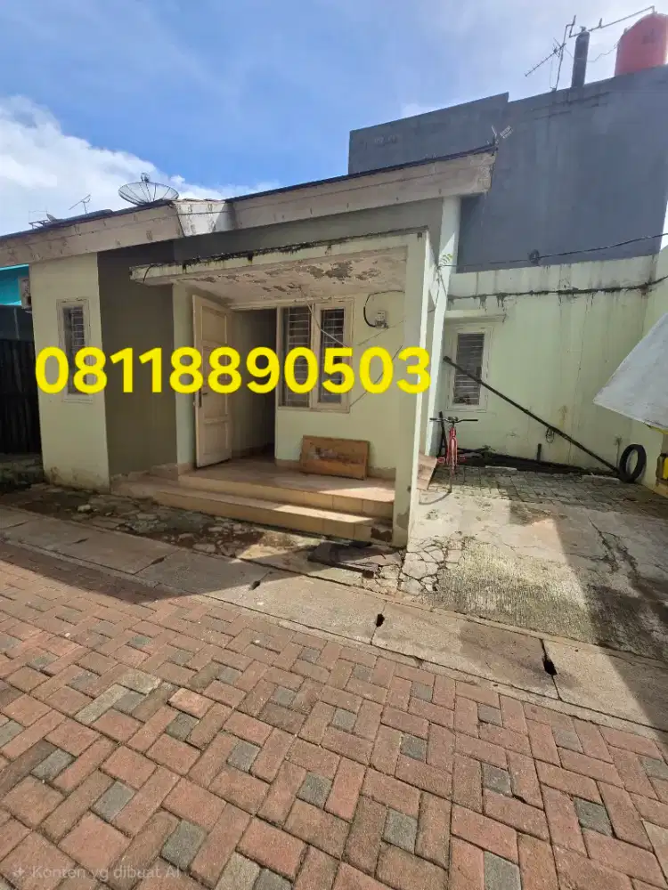 Dijual Murah rumah gading serpong 400Jtan dekat SMA PAHOA