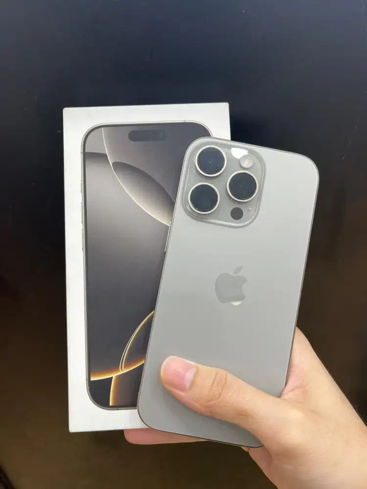 Iphone 16 pro 128 iBox garansi on Agustus