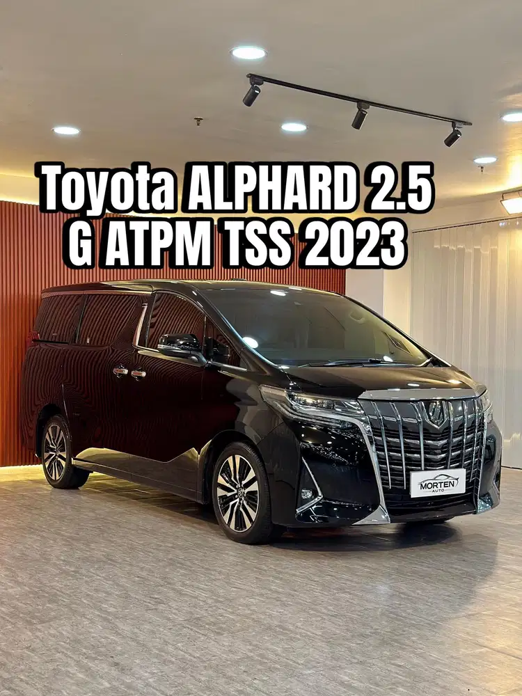 Toyota Alphard 2.5 G ATPM TSS 2023