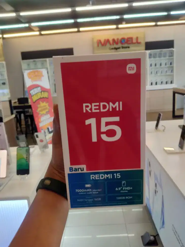 REDMI 15 8/256GB NEW SEGEL