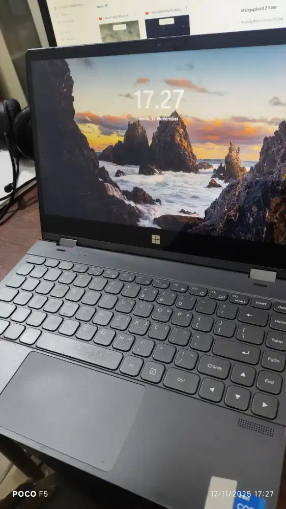 Laptop Advan 360 Layar Sentuh i5 256GB Unit only - COD Dirumah