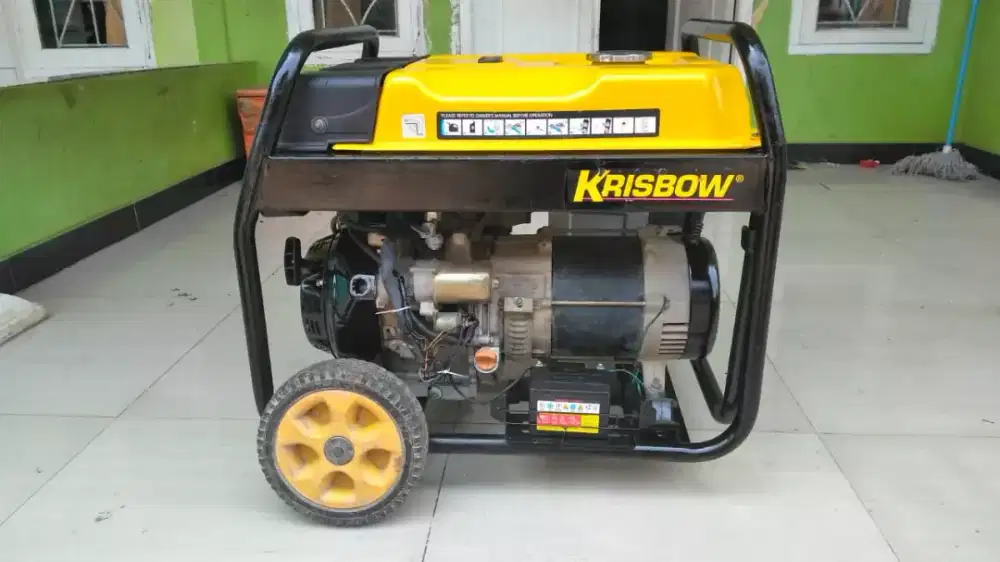 Genset Krisbow 5500 Watt Harga Nego Bisa COD