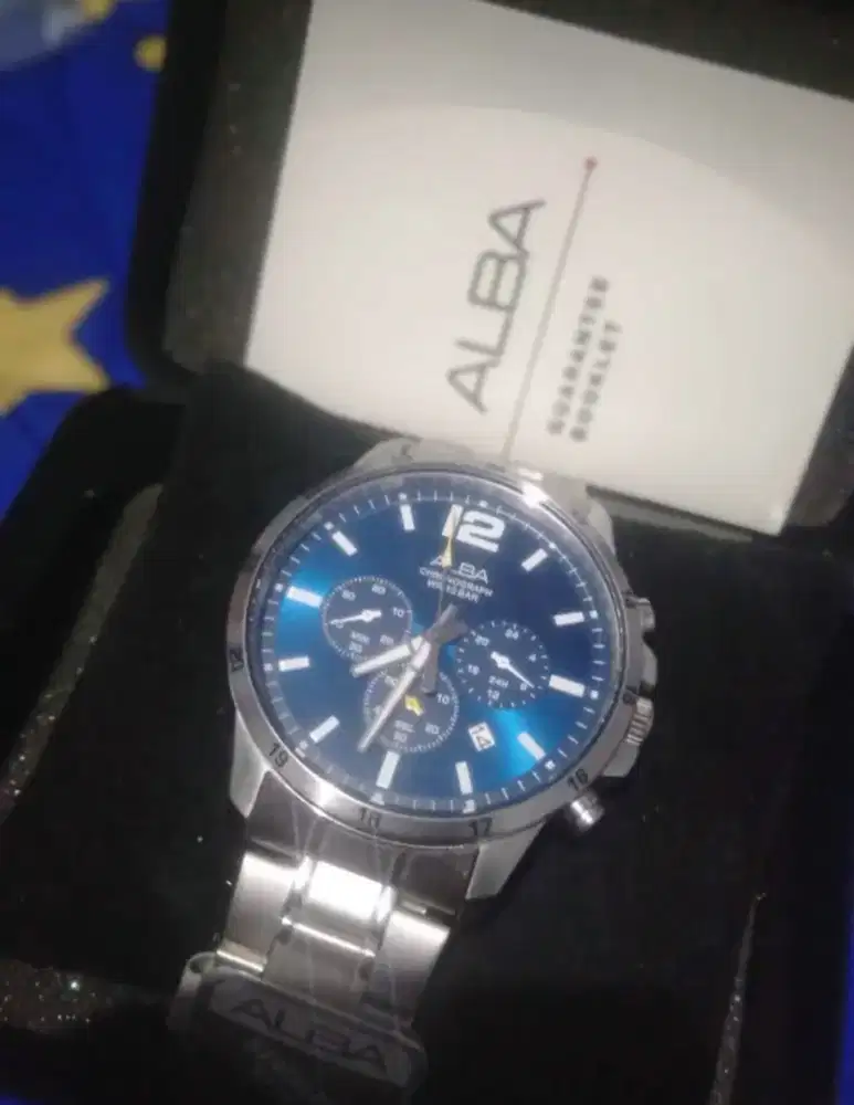 jam ALBA CHRONO pria