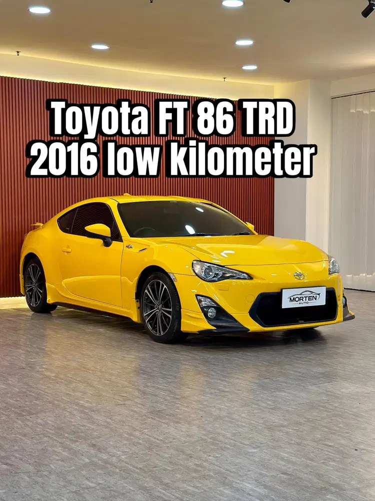 Toyota FT 86 TRD AT 2016 km 60rb