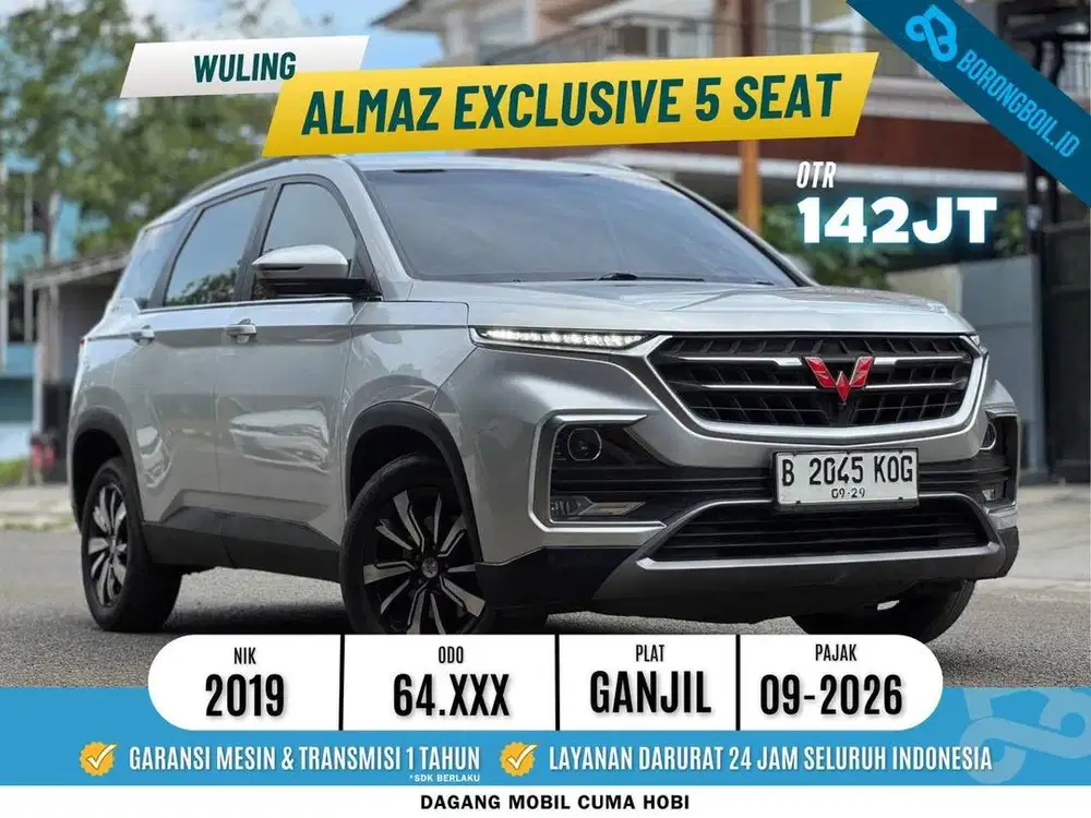 ALMAZ EXLUSIVE AT 5 SEATER 2019 TANGAN PERTAMA