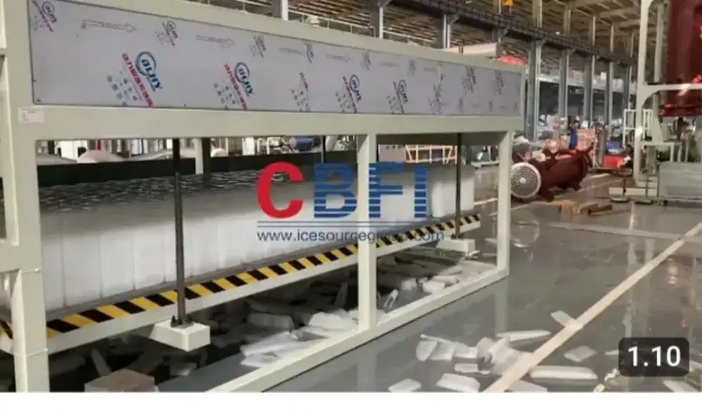 DIJUAL MESIN ICE BLOCK CBFI – KAPASITAS 10 TON