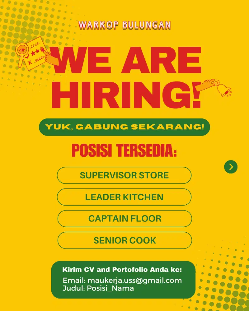 Leader Kitchen / Head Kitchen