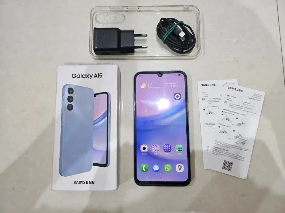 Samsung A15 4G br pkai 4 bln 8/128 SEIN Blue