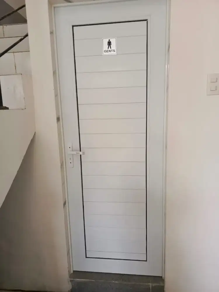 Pintu kamar mandi upvc kusen+jendela upvc