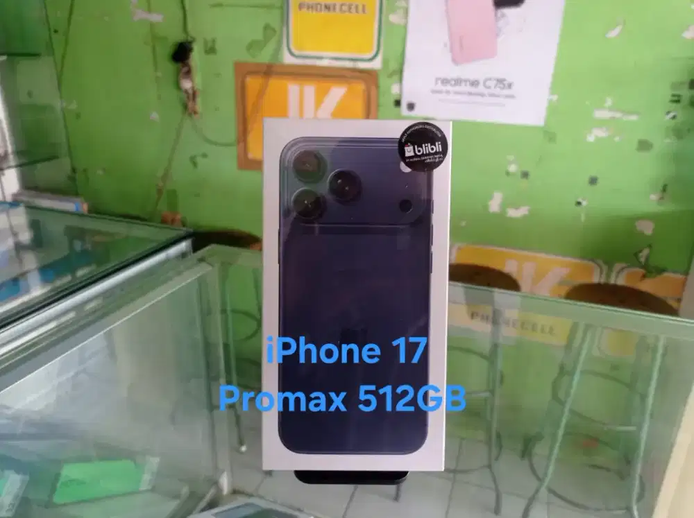 Iphone 17 pro max 512GB new