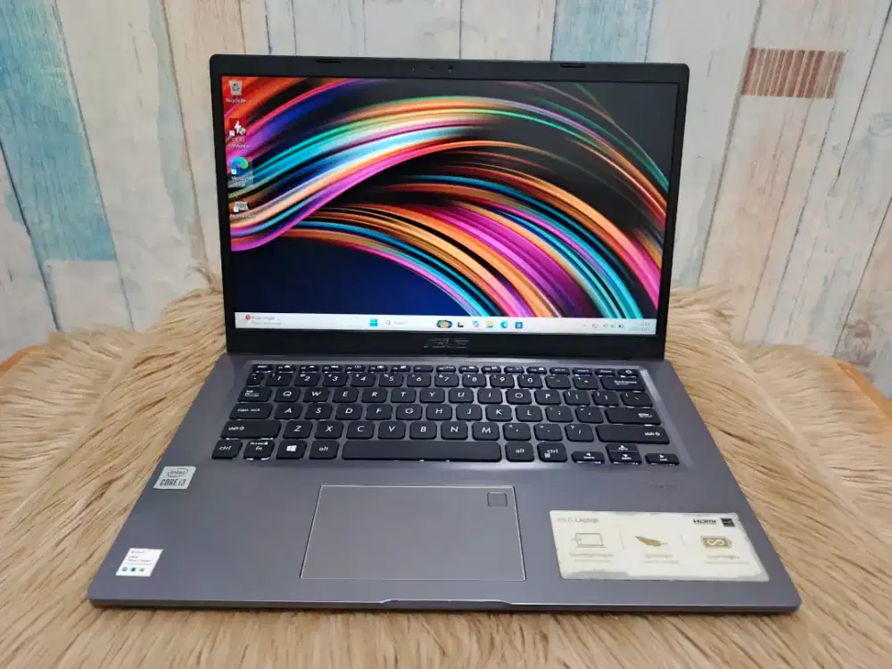 Laptop Desain Asus vivobook X415FAC Core i3 Gen 10 Ram 8 Ssd 256