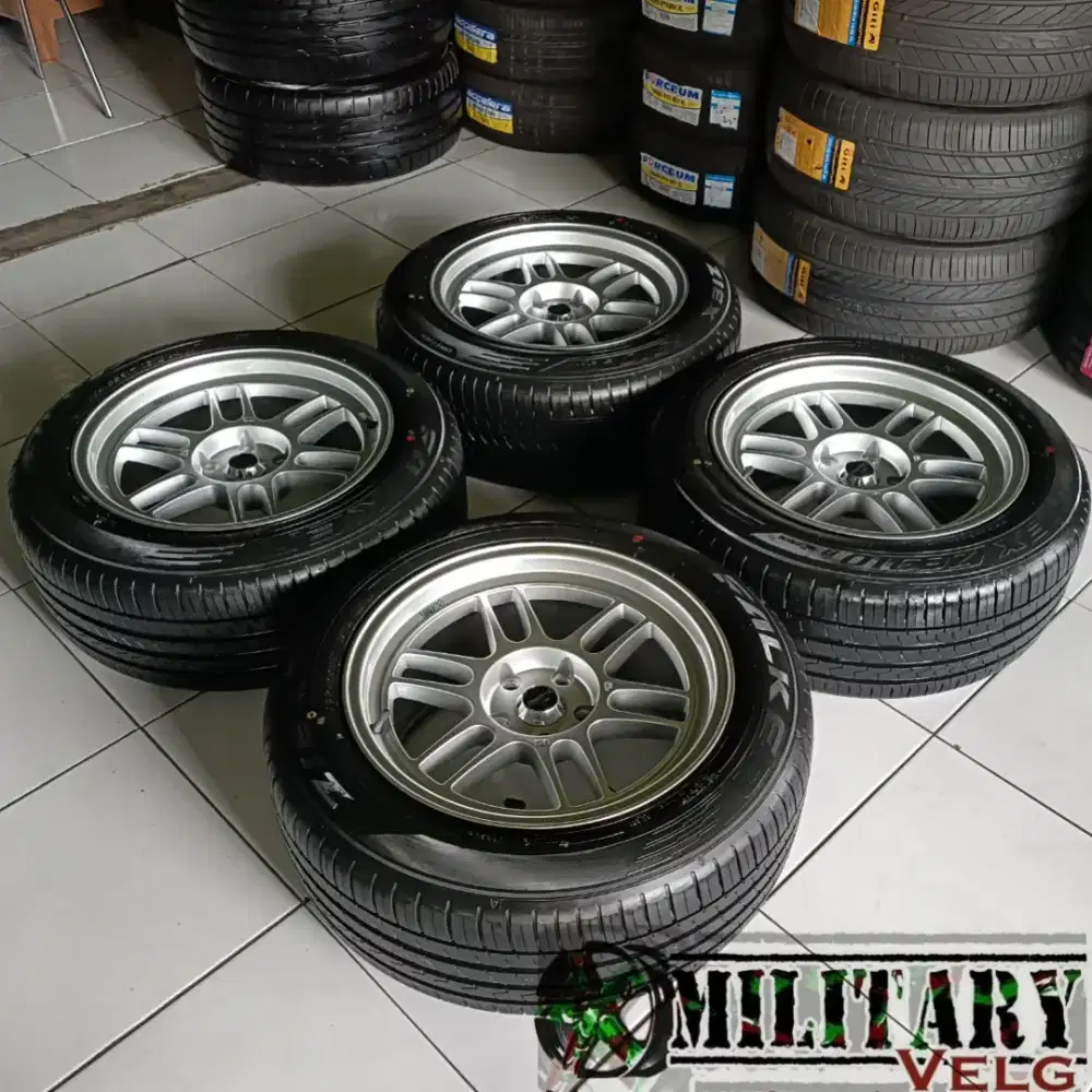 Enkei RPF1 FACE2 R17 Hypersilver 99%