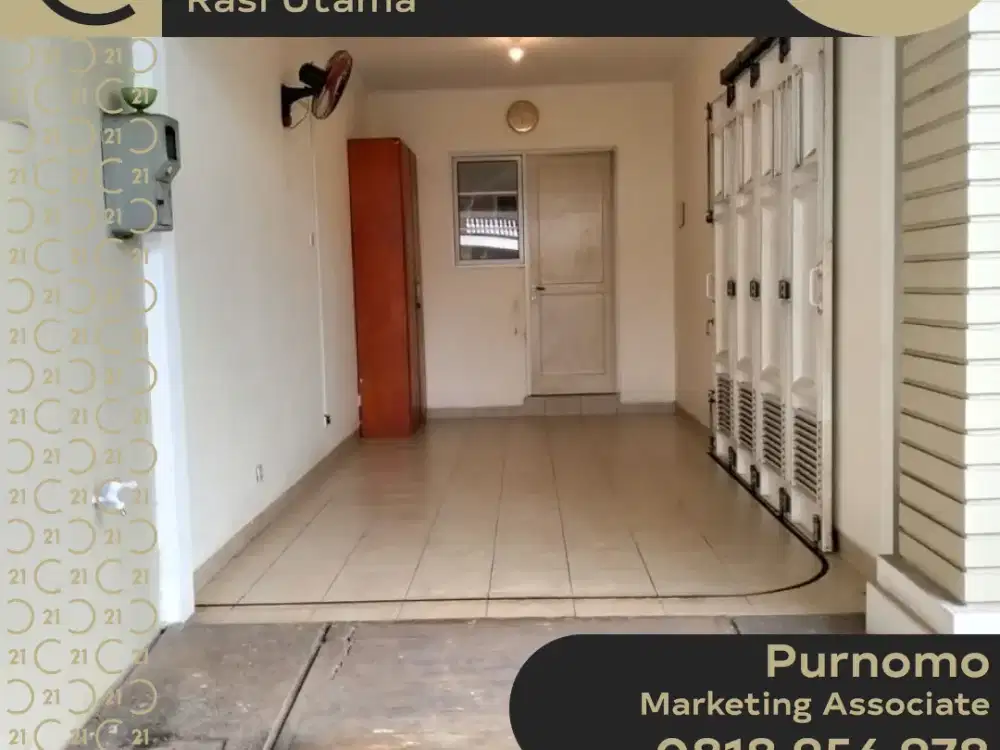 DISEWAKAN SEBAGIAN RUMAH DI PERUMAHAN KOTA WISATA CIBUBUR