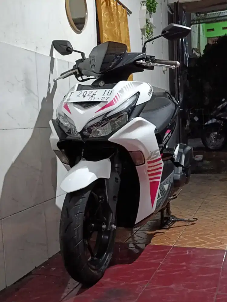 Aerox abs tahun 2022 low km 11rb/tt boleh gan cash lebih bagus