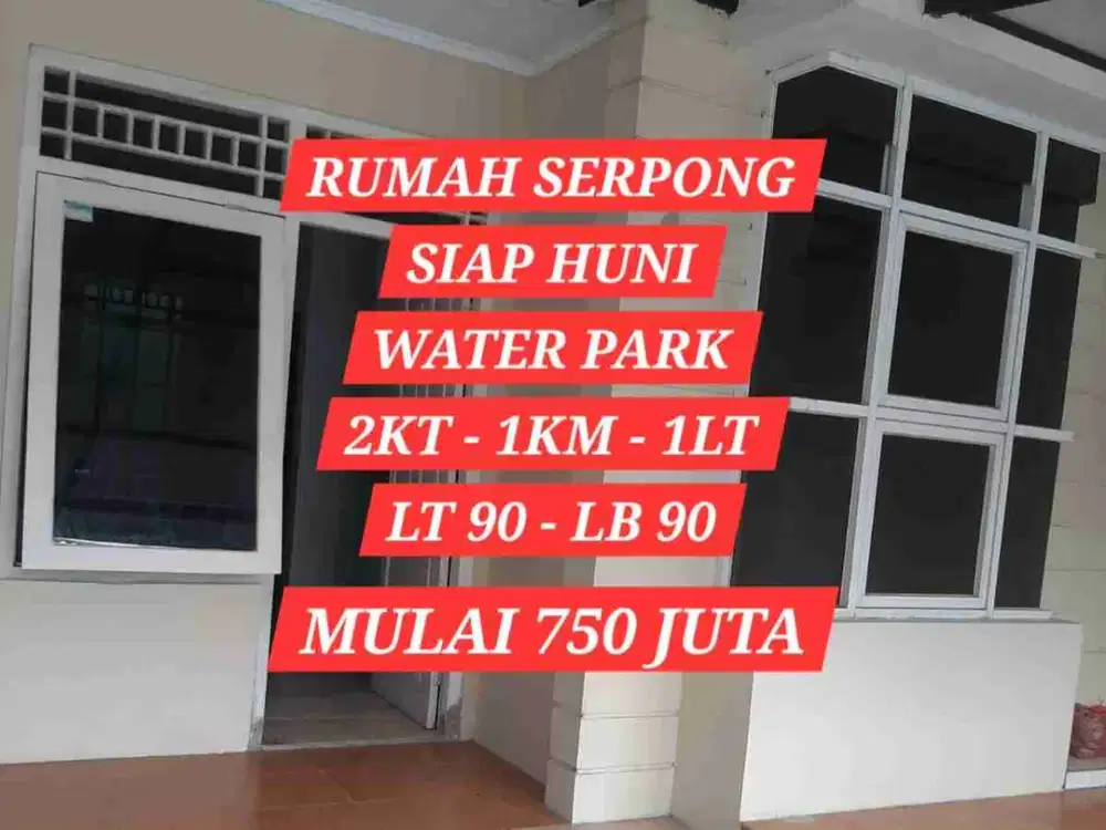 RUMAH DIJUAL DI SERPONG TANGERANG SELATAN
