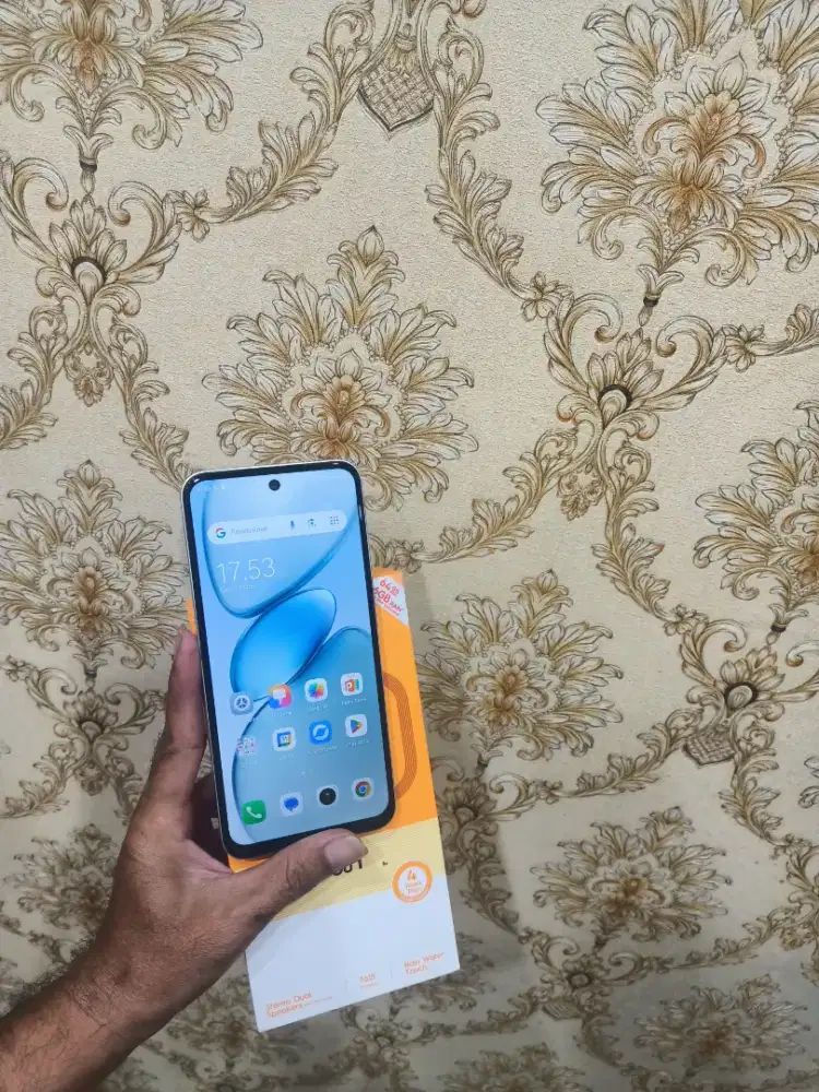 Tecno spark go 1 ram 3+3/64 normal semua nya mlus pol lkp msh ori smua