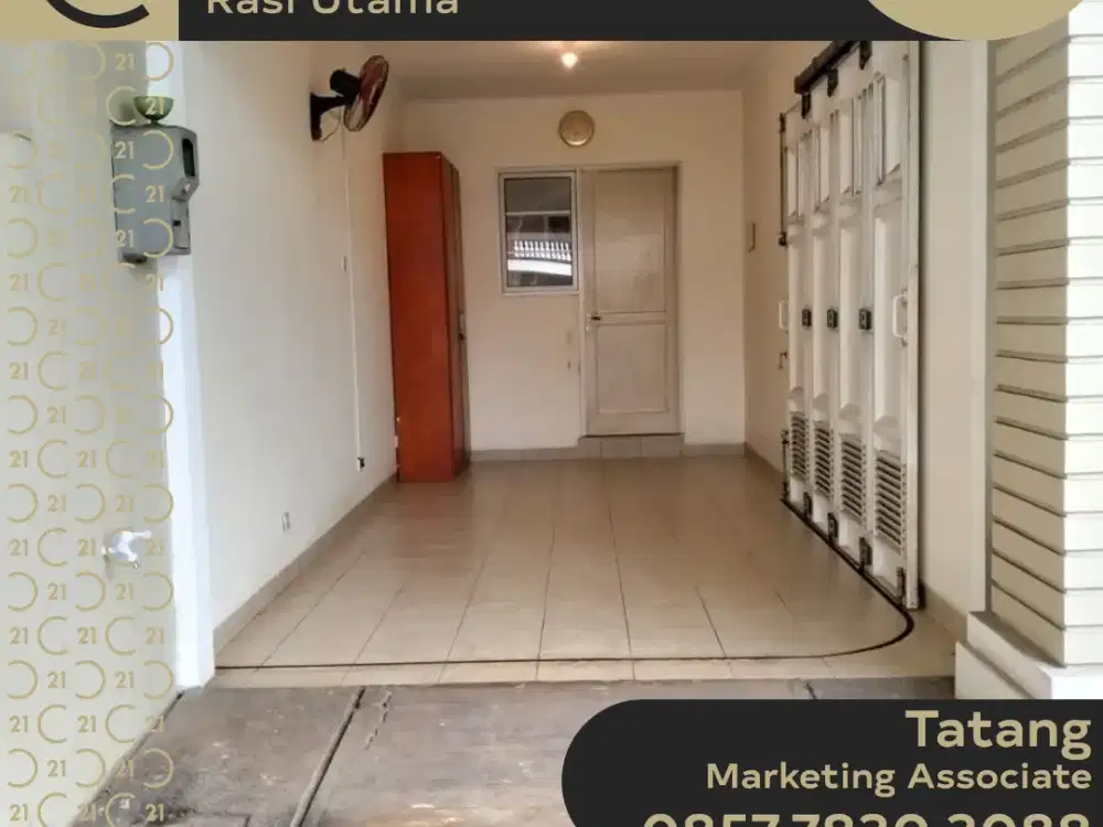 DISEWAKAN GARASI RUMAH DI PERUMAHAN KOTA WISATA CIBUBUR