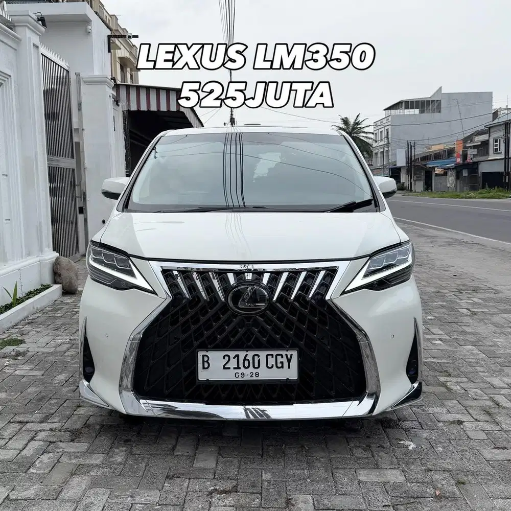 Toyota Vellfire G 2015 Upgrade Lexus Lm350