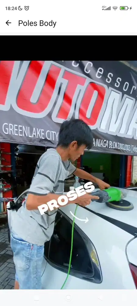 Jasa Salon mobil dan poles kecantikann