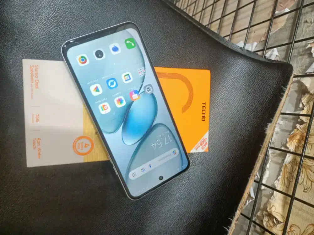 Tecno spark go 1 ram 3+3/64 normal semua nya mlus pol lkp msh orl smua