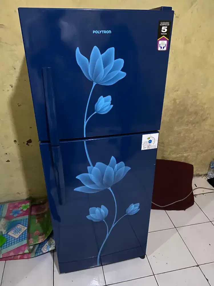 Jual kulkas 2 pintu normal no minus merk POLYTRON BALEZZA