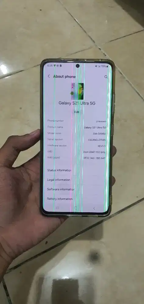 Samsung S21 ultra 12/128