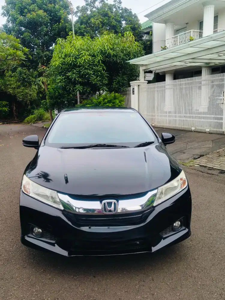 Honda City 1.5E Bensin-AT2014Hitam 90rbKM Tangan Pertama
