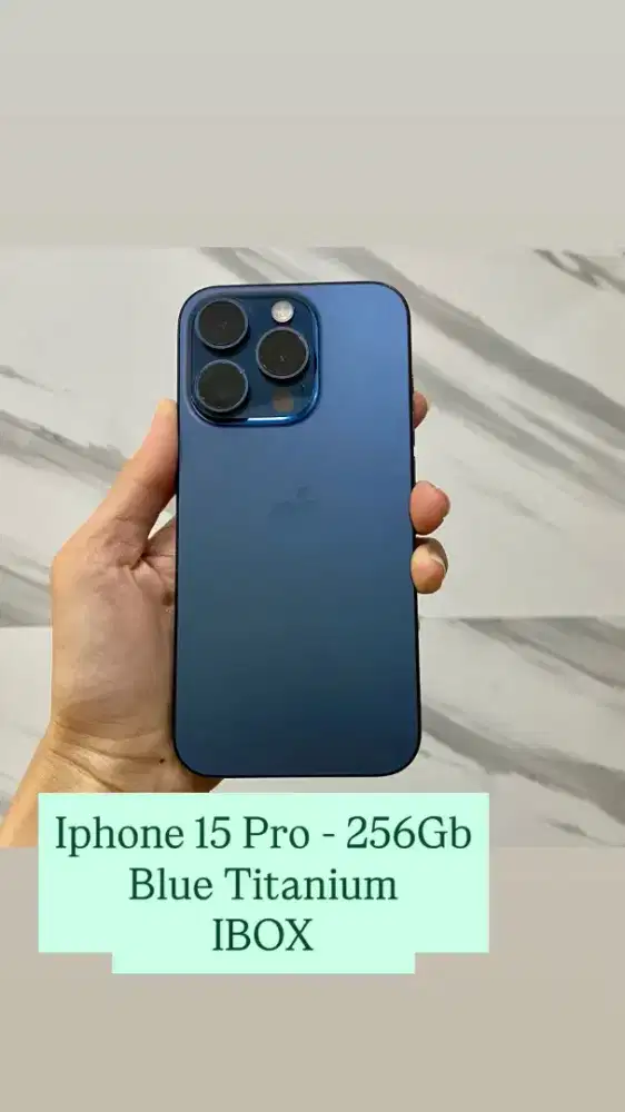 Iphone 15 pro 256gb ibox .