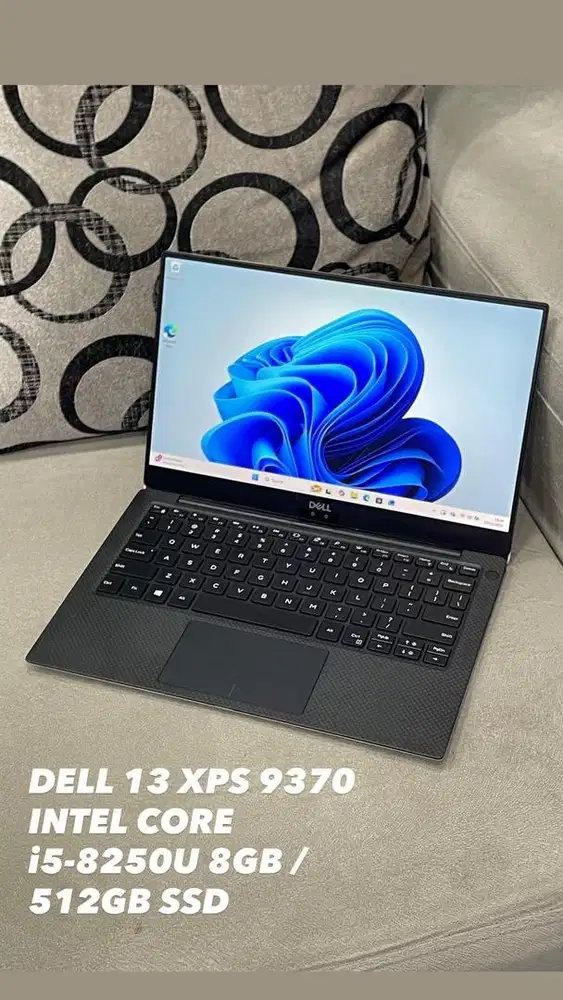 DELL 13 XPS 9370 - INTEL CORE i5-8250U 8GB / 512GB SSD