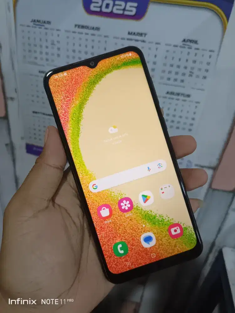 Samsung a04 ram 4/64gb hp aja batangan